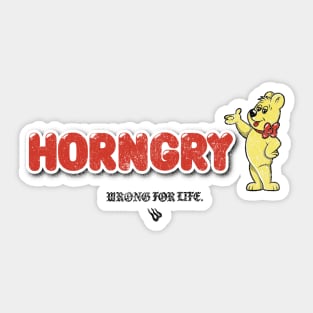 Horngry and Sweet Sticker